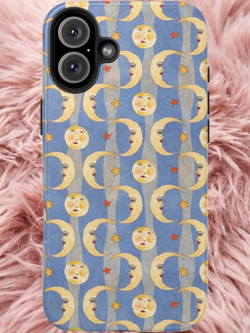 Blue Moon Pattern Phone Case - Picture 2 of 2